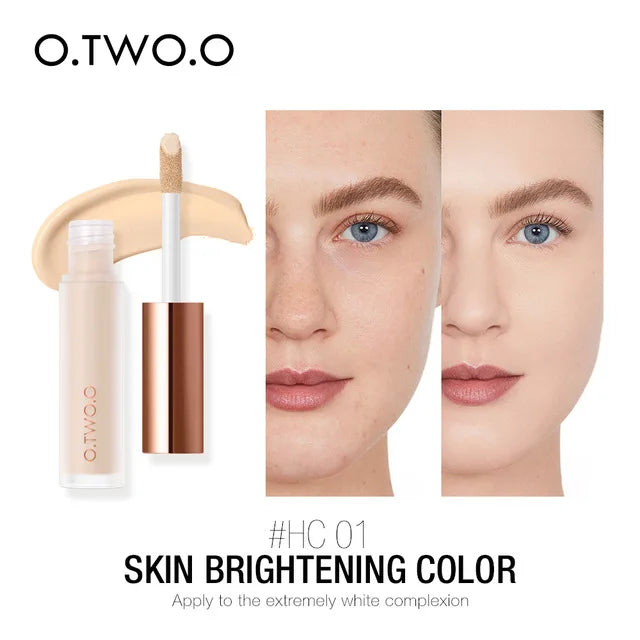 O.TWO.O Makeup Face Concealer Full Coverage Long Lasting Waterproof Liquid Base Eye Dark Circles Concealer