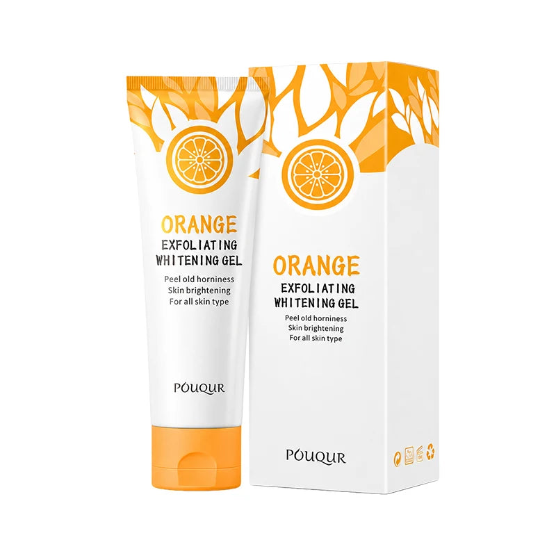 Orange Exfoliating Gel Dead Spot Remover Brighten Peeling 50g Gentle Repair Scrub Brighten Hydrating Moisturizer Skin Care