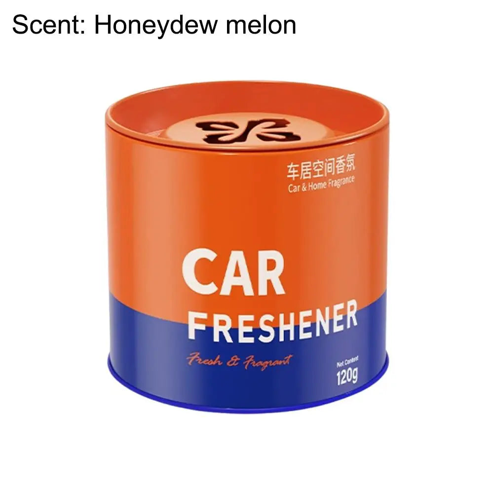 Solid Car Air Freshener Can Plant Essential Oil Fragrance Balm for Car Cup Holder Home Bedroom Closet Deodorant Odor Remover