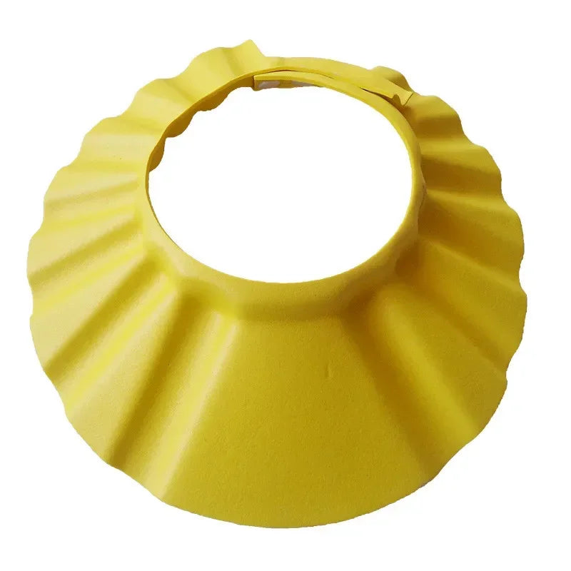 Safe Baby Shower Cap Bath Protection Soft Cap Hat for Baby Wash Hair Shield Baby Care Shampoo Cap