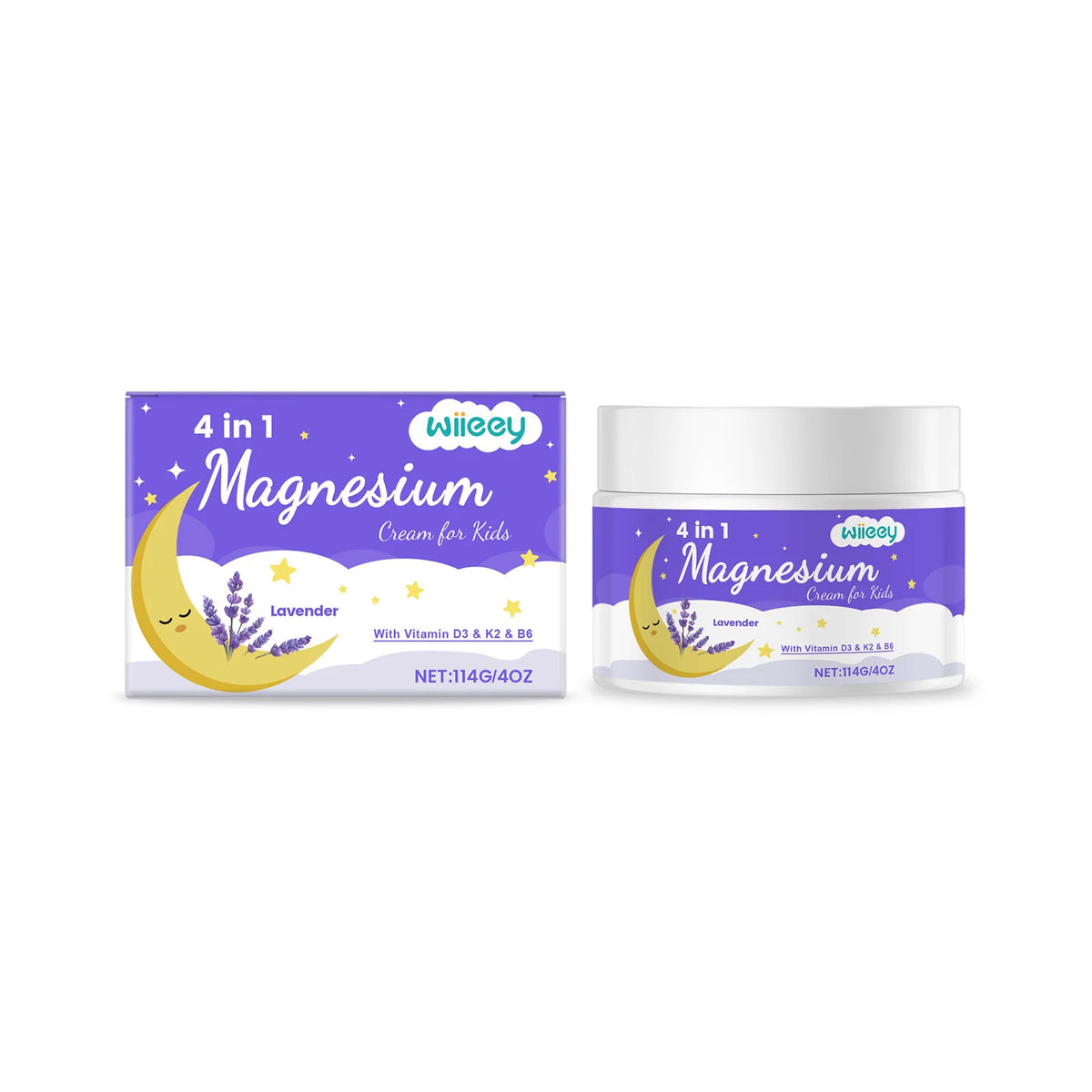 Magnesium Balm Repair Damaged Skin Nourishing Anti Drying Soften Skin Soothing Anti-Allergy Calming Moisturizing Kids Body Cream