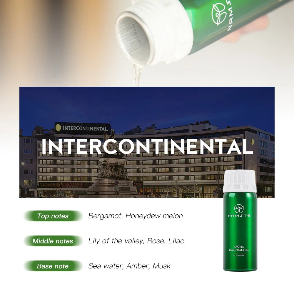 Hotel Room Fragrance Diffuser for Home Air Freshener Scenting Device Air Purifier Humidifier Car Essential Oil Refil 100ML 500ML