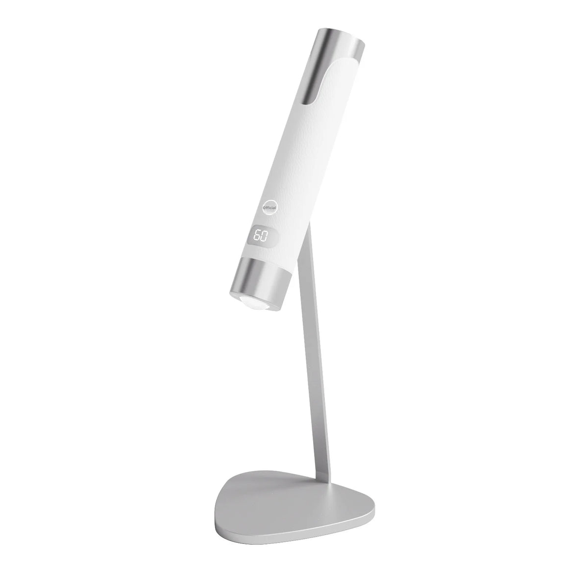 Wireless AI Sensor UV LED Nail Lamp with Magnetic Stand, Portable Handheld Mini Gel Curing Manicure Pen, Rechargeable Nail Dryer