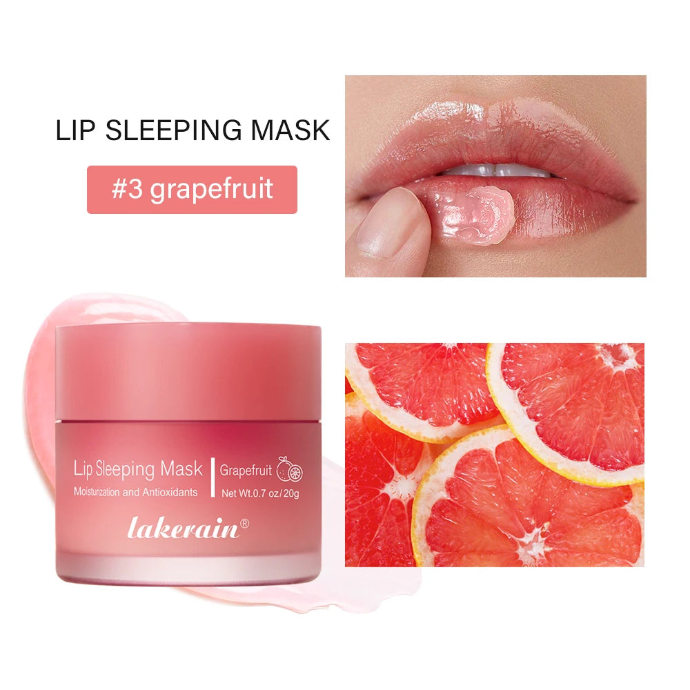Moisturizing Sleeping Lip Mask Night Lips Care Maintenance Fades Lip Lines Relieves Lipitis Lip Care Products 20g