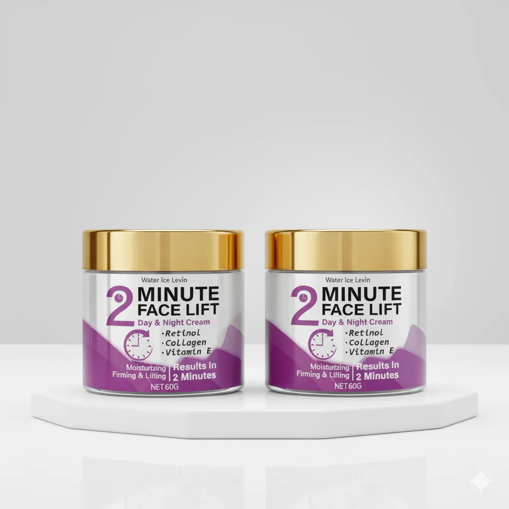 2-Minute Instant Lift Cream with Retinol & Collagen | Day & Night Moisturizing for Firmer, Sculpted Look | Winter Skin Revival